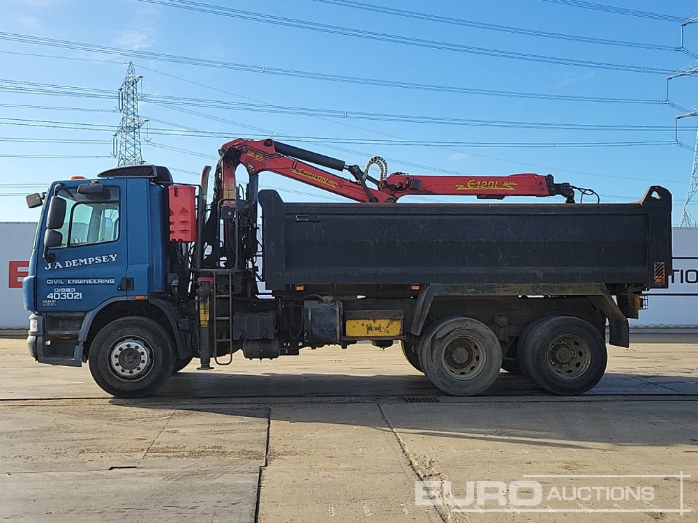 DAF CF75 310 - Kipper vrachtwagen, Kraanwagen: afbeelding 2 DAF CF75 310 - Kipper vrachtwagen, Kraanwagen: afbeelding 2