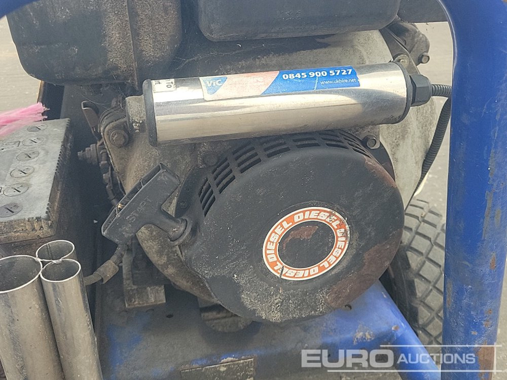 Hogedrukreiniger Diesel Pressure Washer, Yanmar Engine: afbeelding 16