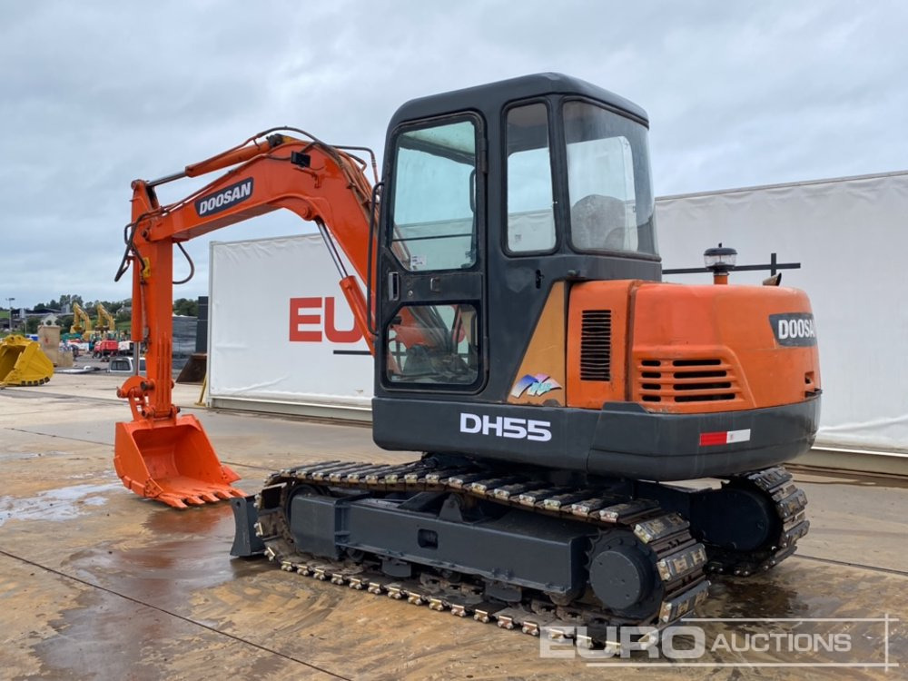 Doosan DH55-V - Minigraafmachine: afbeelding 3 Doosan DH55-V - Minigraafmachine: afbeelding 3