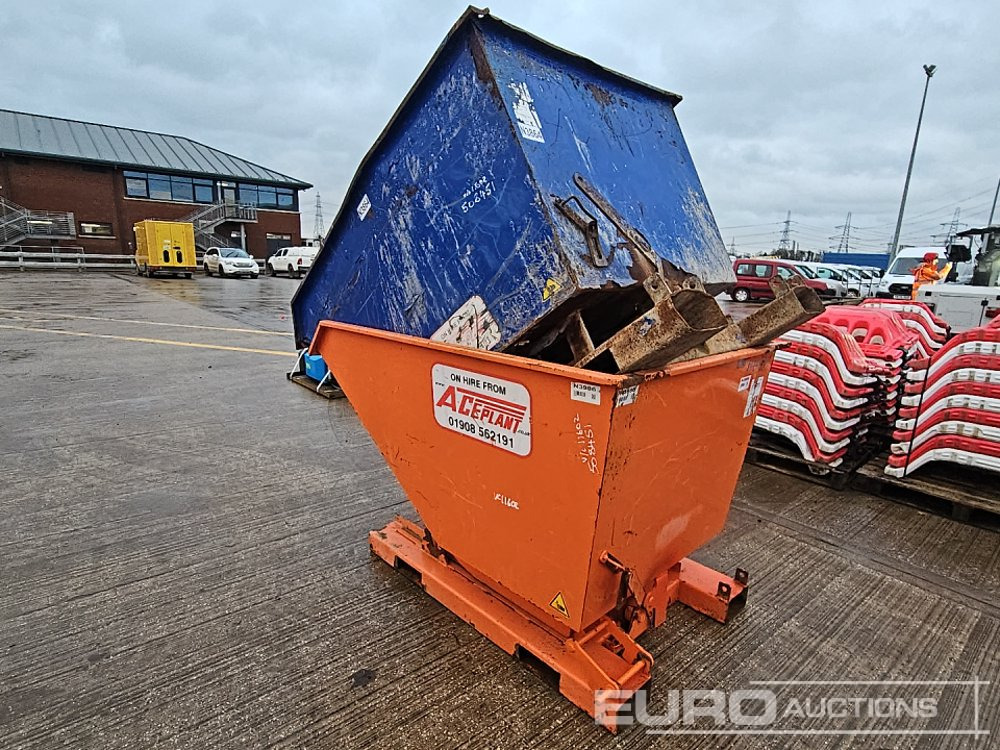 Eichinger Tipping Skip to suit Forklift (2 of) - Kiepbak: afbeelding 3 Eichinger Tipping Skip to suit Forklift (2 of) - Kiepbak: afbeelding 3