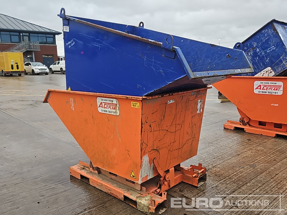 Eichinger Tipping Skip to suit Forklift (2 of) - Kiepbak: afbeelding 3 Eichinger Tipping Skip to suit Forklift (2 of) - Kiepbak: afbeelding 3