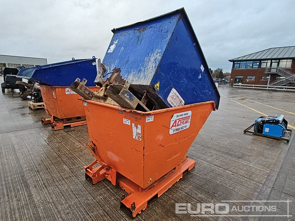 Eichinger Tipping Skip to suit Forklift (2 of) - Kiepbak: afbeelding 5 Eichinger Tipping Skip to suit Forklift (2 of) - Kiepbak: afbeelding 5