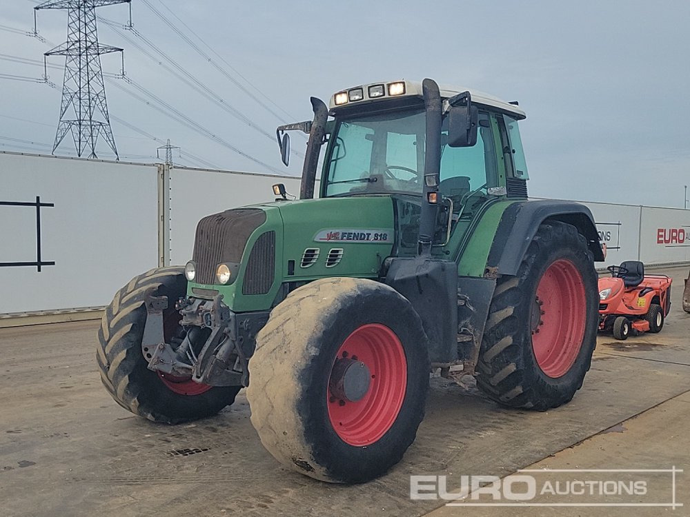 Fendt 818 VARIO TMS - Tractor: afbeelding 1 Fendt 818 VARIO TMS - Tractor: afbeelding 1