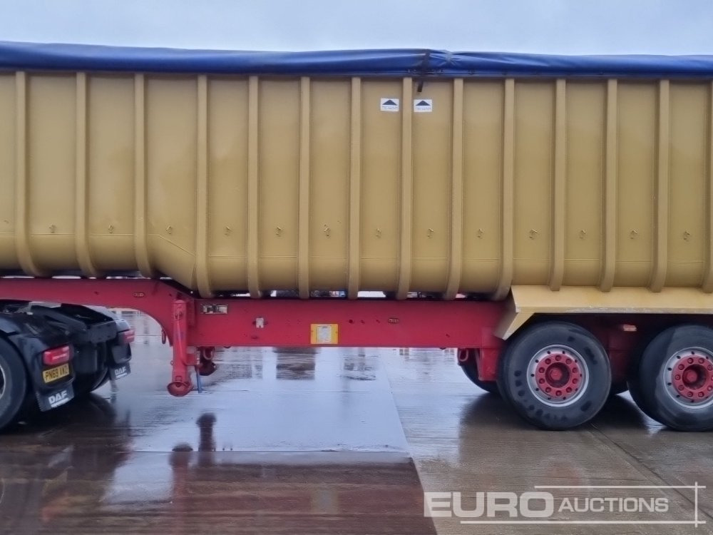 Kipper oplegger Fruehauf Tri Axle Bulk Tipper Trailer, Easy Sheet: afbeelding 28 Kipper oplegger Fruehauf Tri Axle Bulk Tipper Trailer, Easy Sheet: afbeelding 28