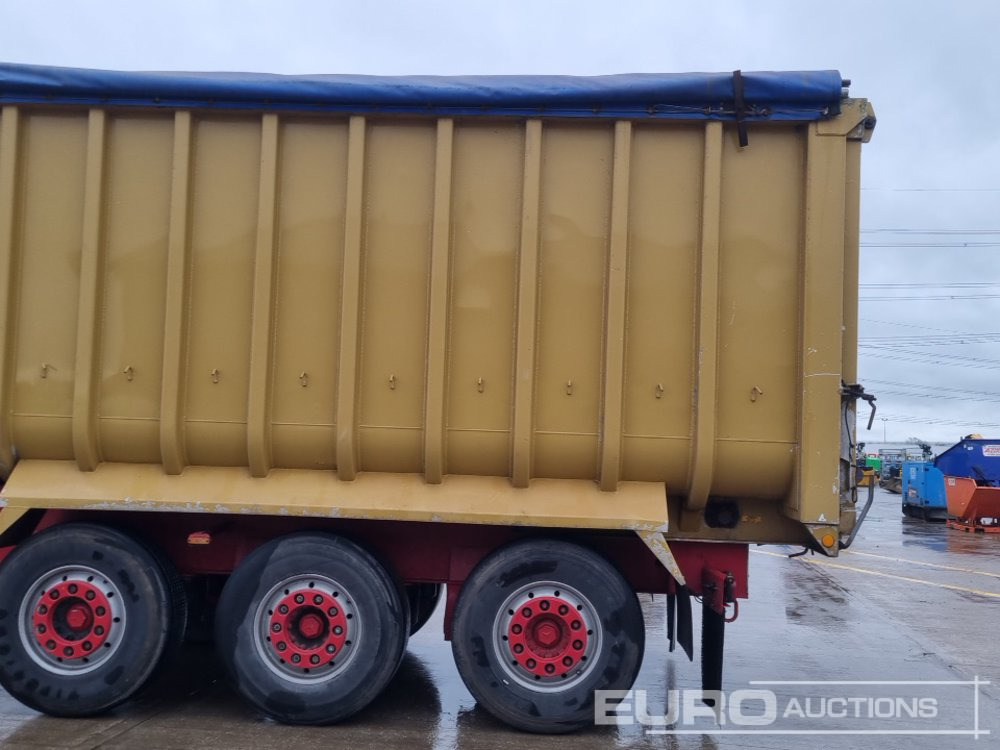 Kipper oplegger Fruehauf Tri Axle Bulk Tipper Trailer, Easy Sheet: afbeelding 27 Kipper oplegger Fruehauf Tri Axle Bulk Tipper Trailer, Easy Sheet: afbeelding 27