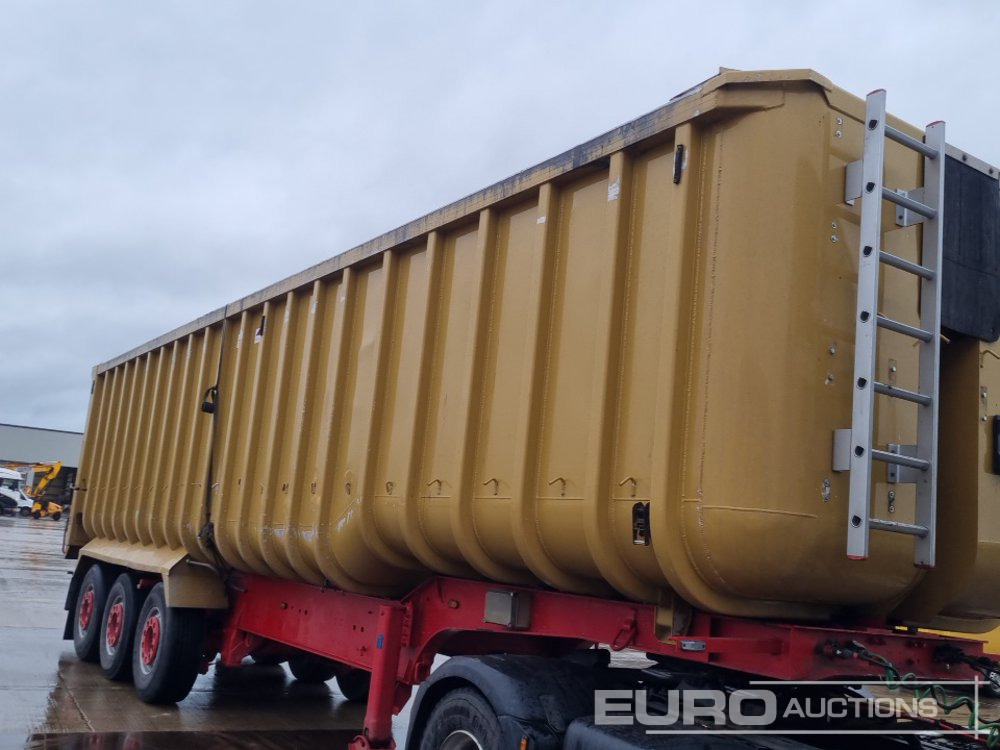 Kipper oplegger Fruehauf Tri Axle Bulk Tipper Trailer, Easy Sheet: afbeelding 22 Kipper oplegger Fruehauf Tri Axle Bulk Tipper Trailer, Easy Sheet: afbeelding 22
