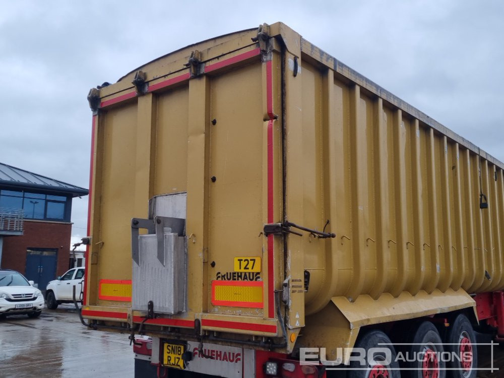 Kipper oplegger Fruehauf Tri Axle Bulk Tipper Trailer, Easy Sheet: afbeelding 15 Kipper oplegger Fruehauf Tri Axle Bulk Tipper Trailer, Easy Sheet: afbeelding 15