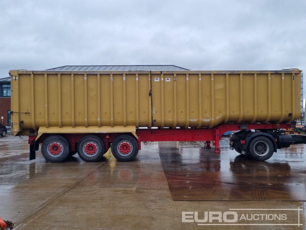 Kipper oplegger Fruehauf Tri Axle Bulk Tipper Trailer, Easy Sheet: afbeelding 6 Kipper oplegger Fruehauf Tri Axle Bulk Tipper Trailer, Easy Sheet: afbeelding 6