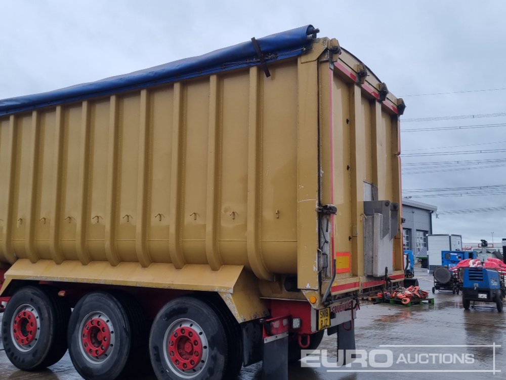 Kipper oplegger Fruehauf Tri Axle Bulk Tipper Trailer, Easy Sheet: afbeelding 26 Kipper oplegger Fruehauf Tri Axle Bulk Tipper Trailer, Easy Sheet: afbeelding 26