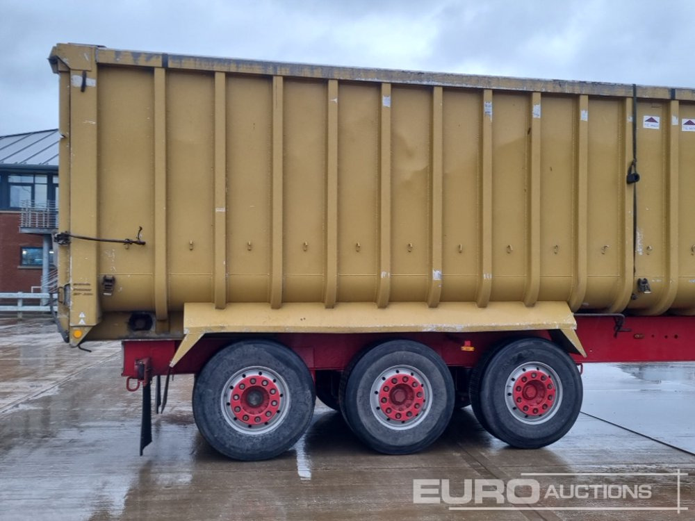 Kipper oplegger Fruehauf Tri Axle Bulk Tipper Trailer, Easy Sheet: afbeelding 17 Kipper oplegger Fruehauf Tri Axle Bulk Tipper Trailer, Easy Sheet: afbeelding 17