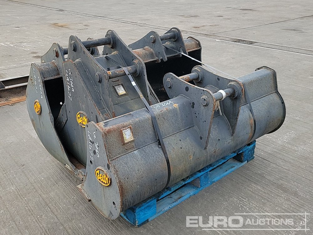 Geith 60" Ditching, 36", 24", 18" Digging Bucket 45mm Pin to suit 4-6 Ton Excavator - Bak: afbeelding 5 Geith 60" Ditching, 36", 24", 18" Digging Bucket 45mm Pin to suit 4-6 Ton Excavator - Bak: afbeelding 5