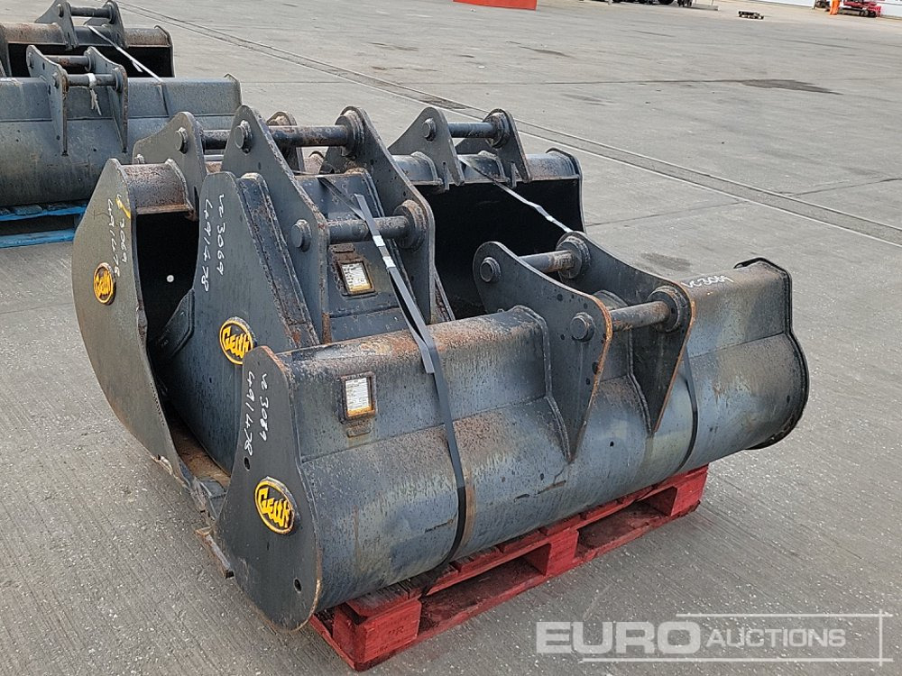 Geith 60" Ditching, 36", 24", 18" Digging Bucket 45mm Pin to suit 4-6 Ton Excavator - Bak: afbeelding 3 Geith 60" Ditching, 36", 24", 18" Digging Bucket 45mm Pin to suit 4-6 Ton Excavator - Bak: afbeelding 3