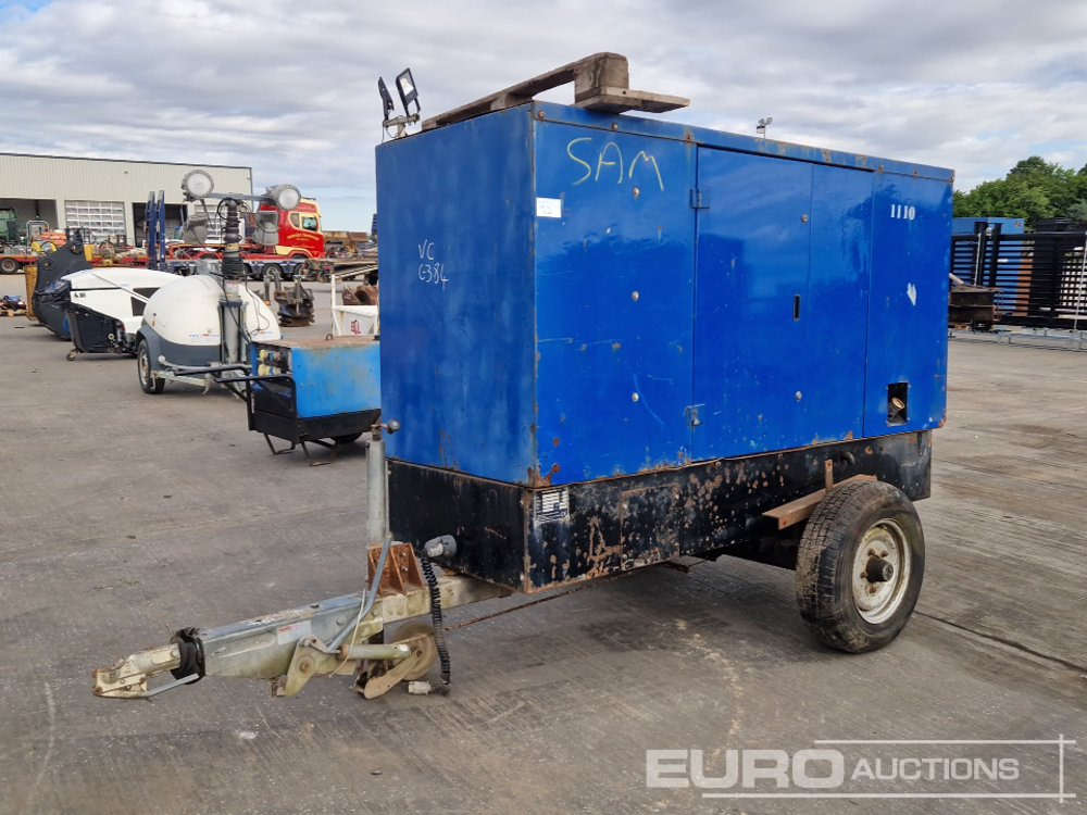HGI Single Axle 60kVA Generator, John Deere Engine - Industrie generator: afbeelding 1 HGI Single Axle 60kVA Generator, John Deere Engine - Industrie generator: afbeelding 1