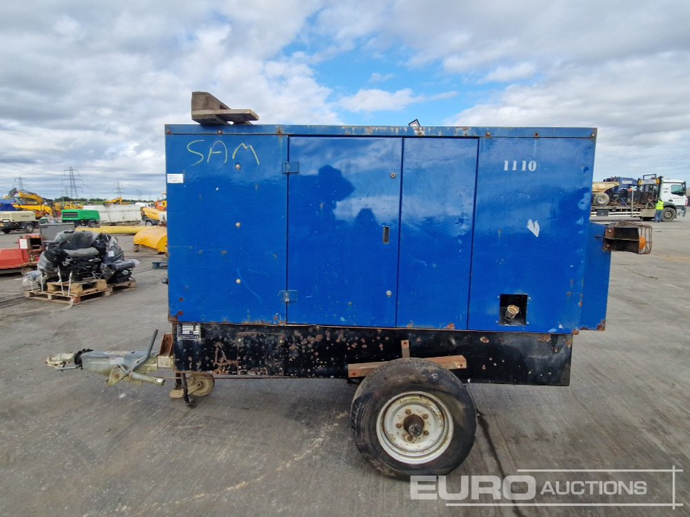 HGI Single Axle 60kVA Generator, John Deere Engine - Industrie generator: afbeelding 2 HGI Single Axle 60kVA Generator, John Deere Engine - Industrie generator: afbeelding 2