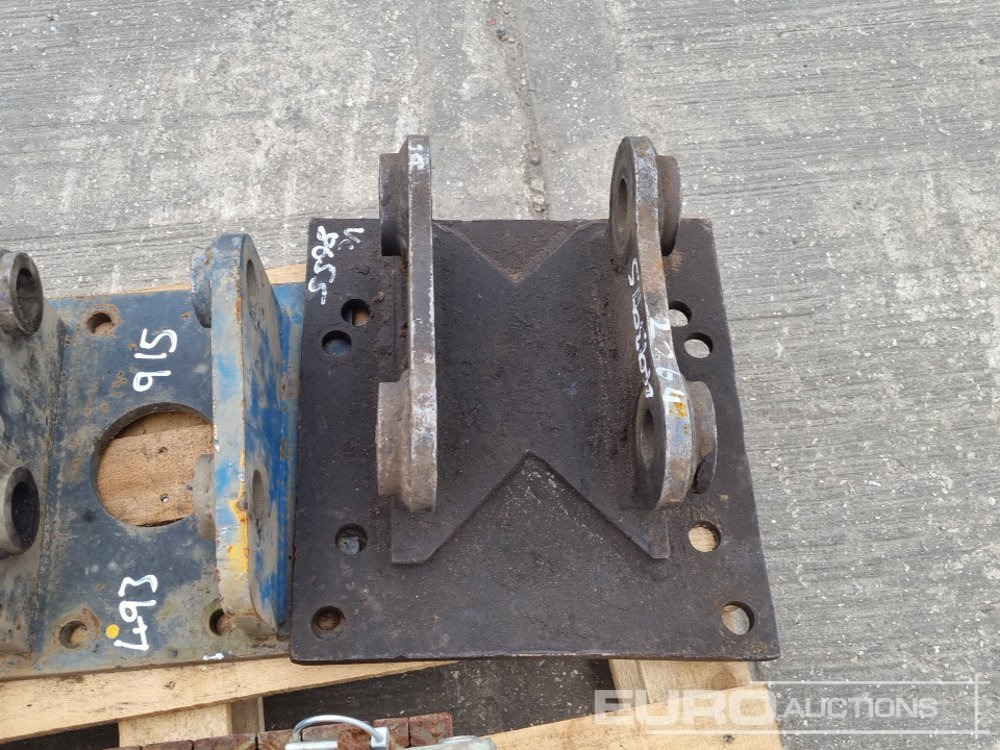 Hydraulische hamer Headstock 30-35mm Pin to suit Mini Excavator (5 of): afbeelding 11