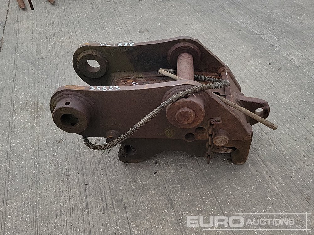Hill Hydraulic QH 65mm Pin to suit 13 Ton Excavator - Snelwissel: afbeelding 2 Hill Hydraulic QH 65mm Pin to suit 13 Ton Excavator - Snelwissel: afbeelding 2