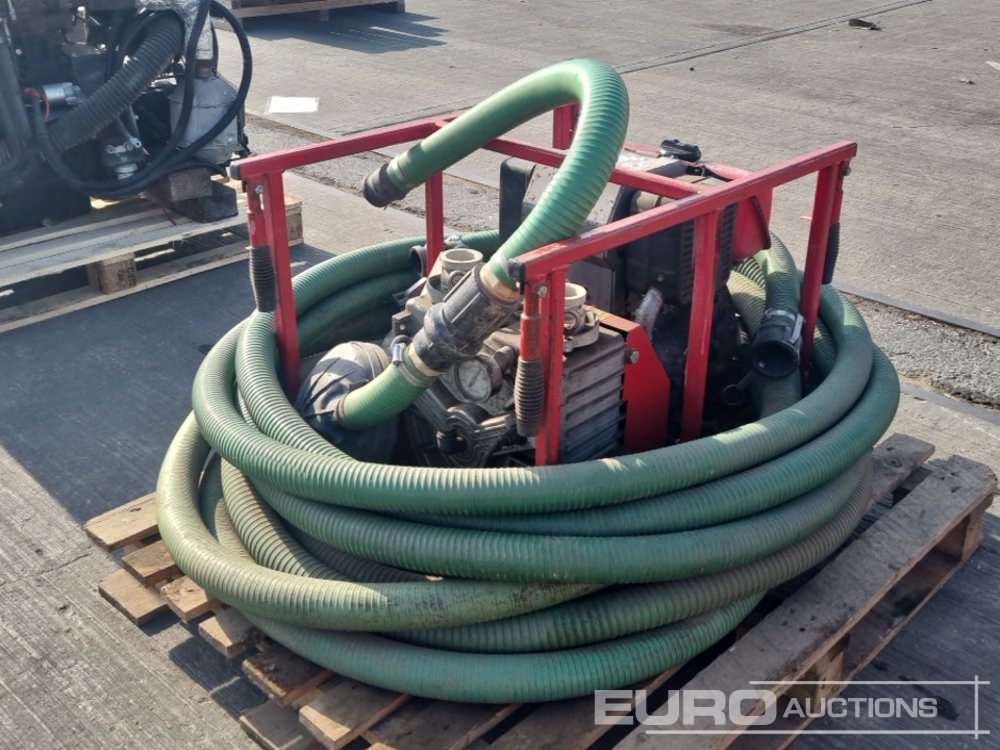 Honda 2” Diesel Water Pump, Suction & Delivery Hoses - Water pomp: afbeelding 3 Honda 2” Diesel Water Pump, Suction & Delivery Hoses - Water pomp: afbeelding 3