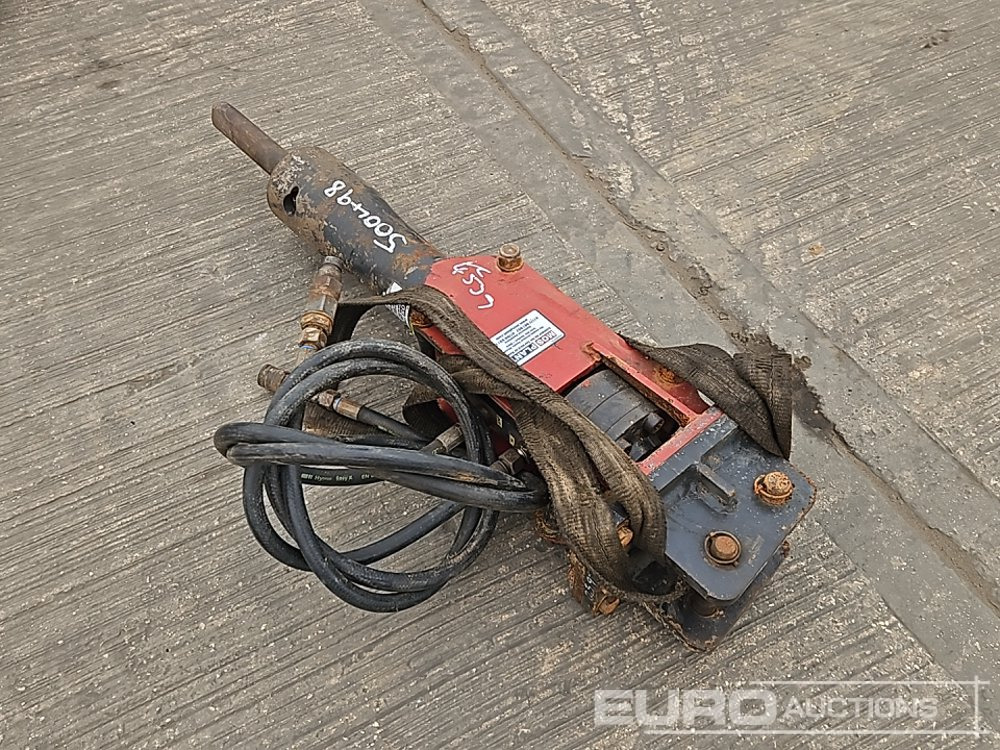 Hydraulic Breaker 25mm Pin to suit Mini Excavator - Hydraulische hamer: afbeelding 3 Hydraulic Breaker 25mm Pin to suit Mini Excavator - Hydraulische hamer: afbeelding 3