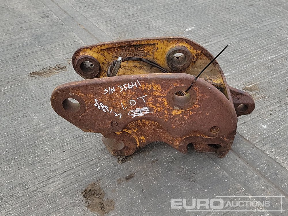 Hydraulic QH 65mm Pin to suit 13 Ton Excavator - Snelwissel: afbeelding 2 Hydraulic QH 65mm Pin to suit 13 Ton Excavator - Snelwissel: afbeelding 2