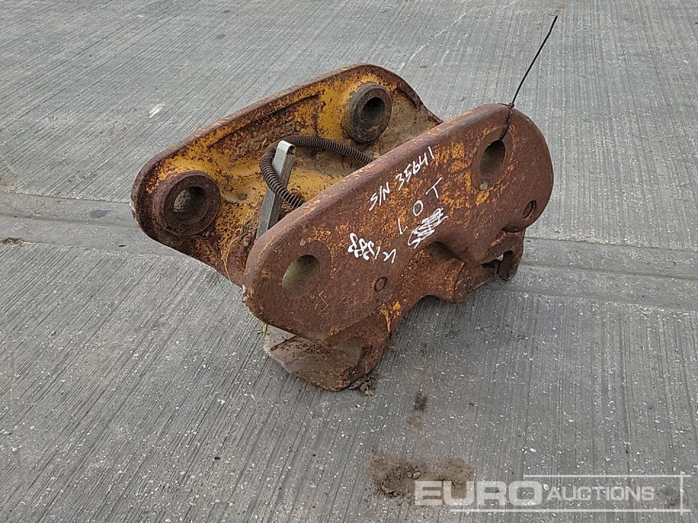 Hydraulic QH 65mm Pin to suit 13 Ton Excavator - Snelwissel: afbeelding 1 Hydraulic QH 65mm Pin to suit 13 Ton Excavator - Snelwissel: afbeelding 1