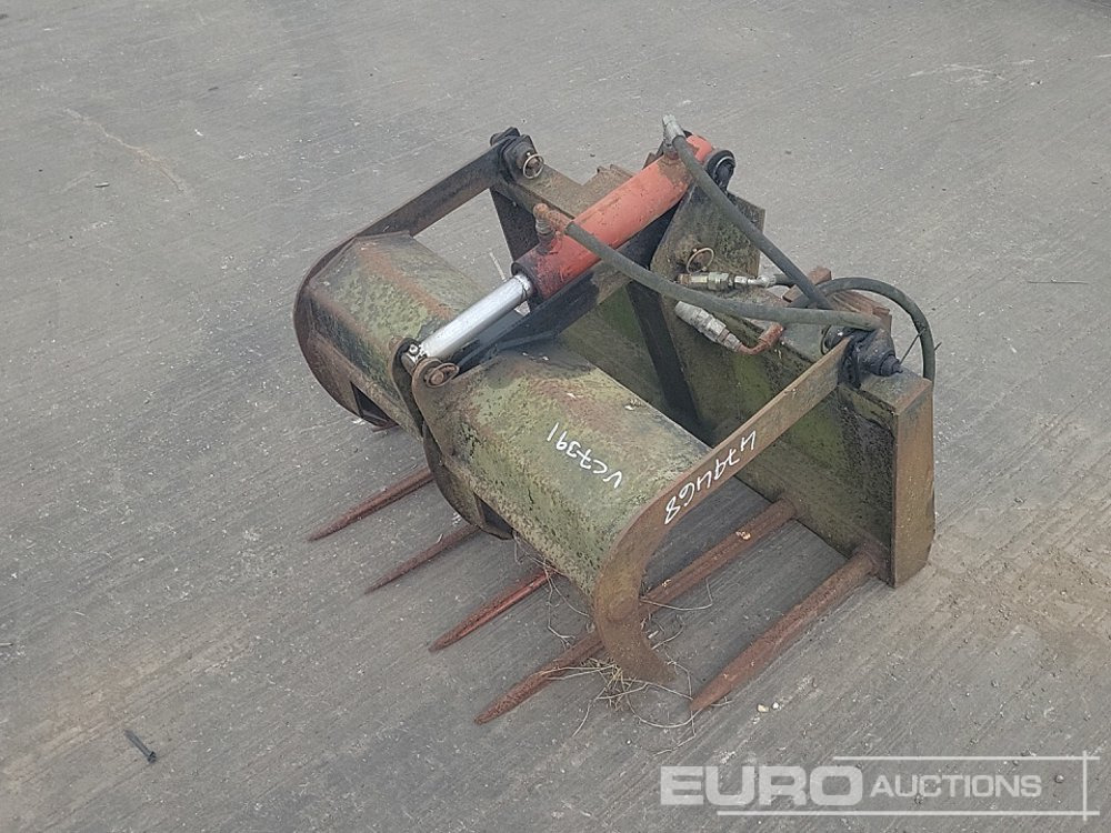 Hydrulic Muck Grab to suit Skidsteer Loader - Bak: afbeelding 1 Hydrulic Muck Grab to suit Skidsteer Loader - Bak: afbeelding 1