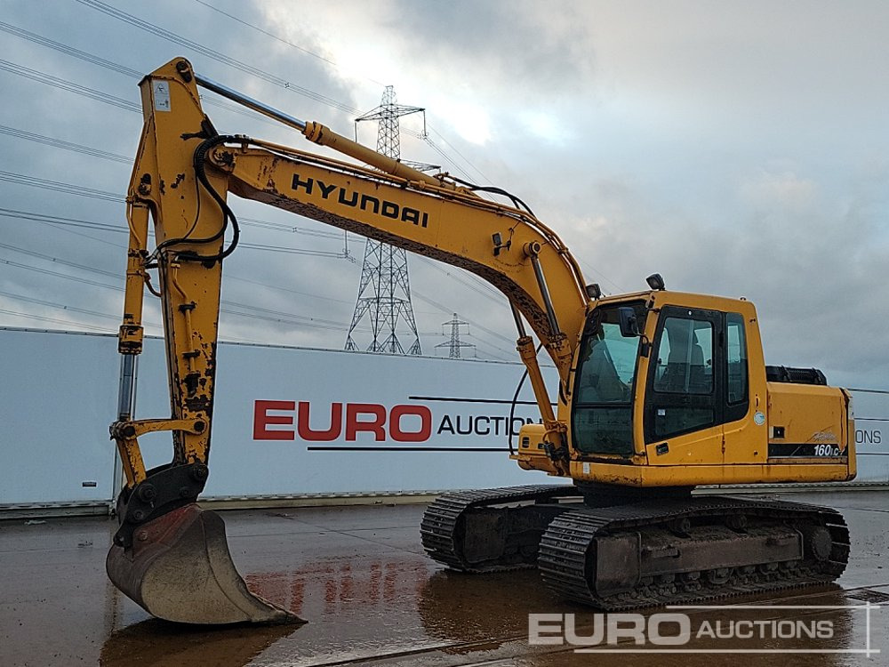 Hyundai R160LC-7 - Rupsgraafmachine: afbeelding 1 Hyundai R160LC-7 - Rupsgraafmachine: afbeelding 1