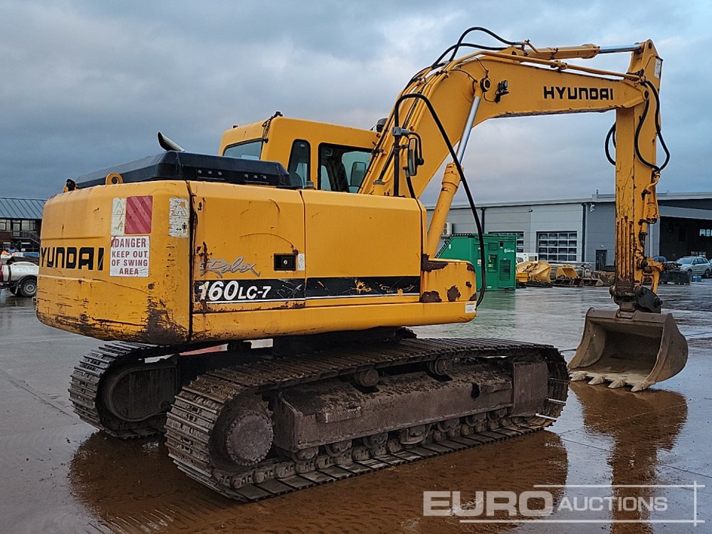 Hyundai R160LC-7 - Rupsgraafmachine: afbeelding 5 Hyundai R160LC-7 - Rupsgraafmachine: afbeelding 5