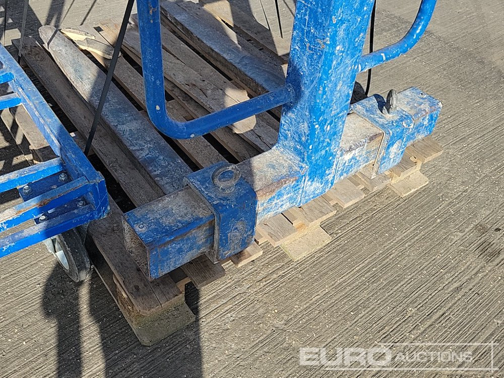 Intern transport Eichinger Pallet Forks to suit Crane, Wheeled Board Trolley (2 of): afbeelding 16