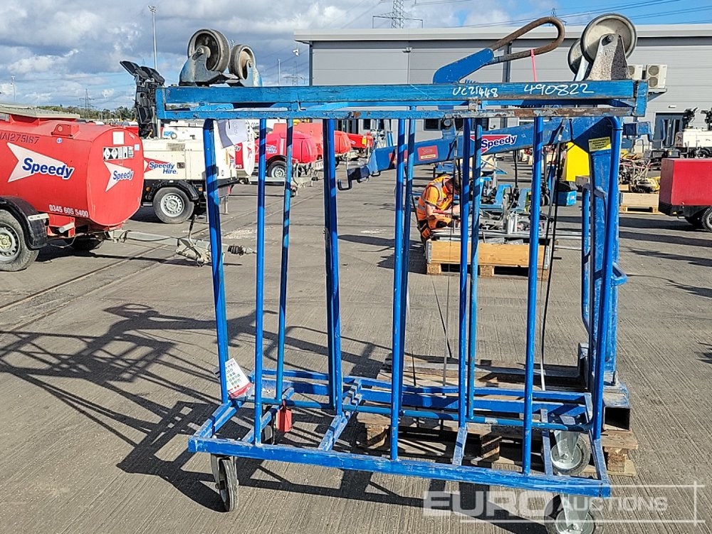 Intern transport Eichinger Pallet Forks to suit Crane, Wheeled Board Trolley (2 of): afbeelding 6