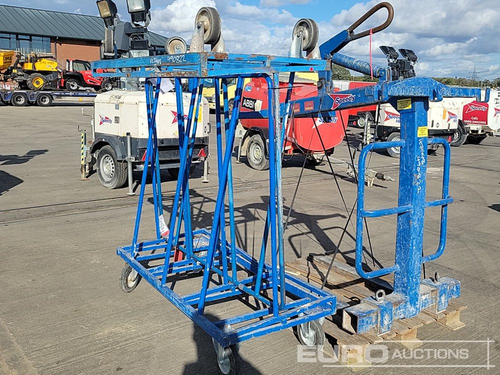 Intern transport Eichinger Pallet Forks to suit Crane, Wheeled Board Trolley (2 of): afbeelding 7