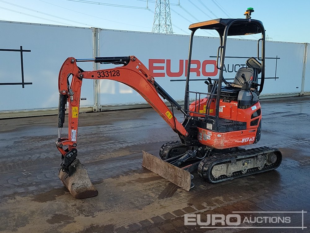Kubota U17-3 - Minigraafmachine: afbeelding 1 Kubota U17-3 - Minigraafmachine: afbeelding 1