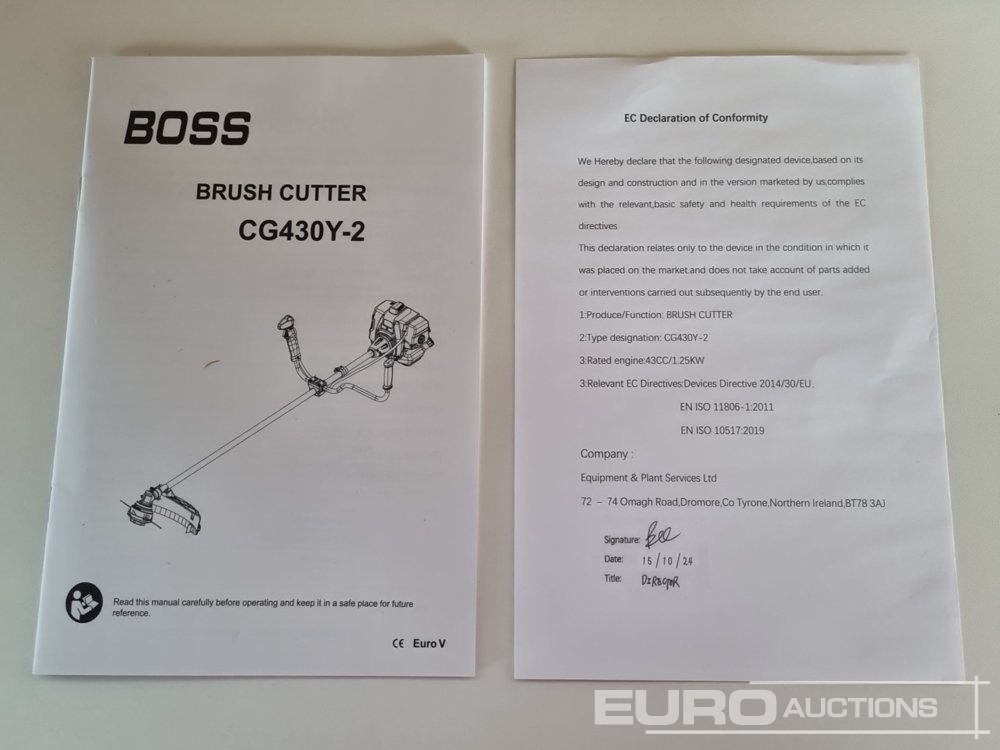 Landbouwmachine Unused 2024 Boss CG430Y-2: afbeelding 18