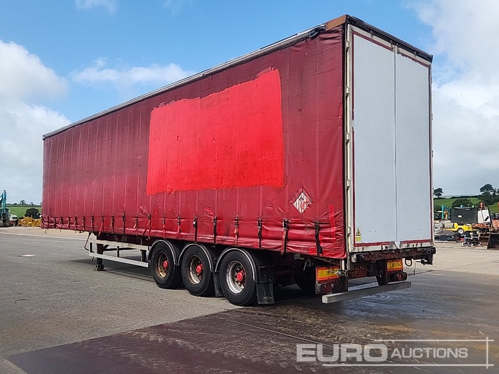 Lawrence David SDC 45' Tri Axle Curtainsider Trailer - Schuifzeiloplegger: afbeelding 3 Lawrence David SDC 45' Tri Axle Curtainsider Trailer - Schuifzeiloplegger: afbeelding 3