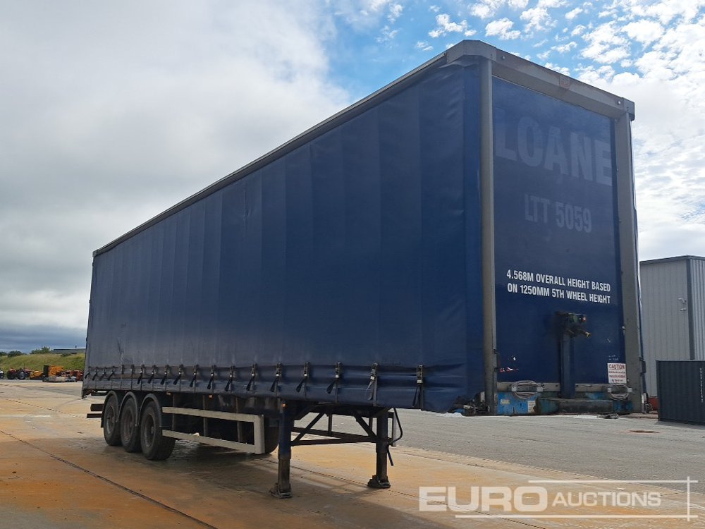 Lawrence David SDC 45' Tri Axle Curtainsider Trailer - Schuifzeiloplegger: afbeelding 4 Lawrence David SDC 45' Tri Axle Curtainsider Trailer - Schuifzeiloplegger: afbeelding 4