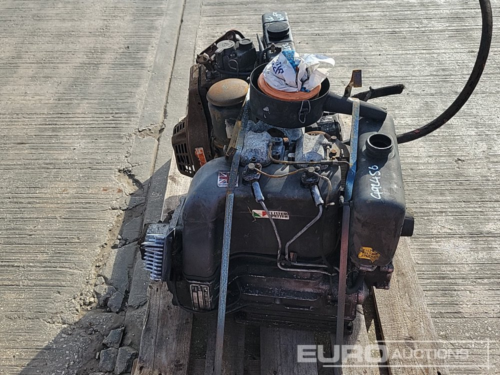 Lombadini Single Cylinder Engine, Lister Petter 2 CylinderEngine - Motor: afbeelding 2 Lombadini Single Cylinder Engine, Lister Petter 2 CylinderEngine - Motor: afbeelding 2