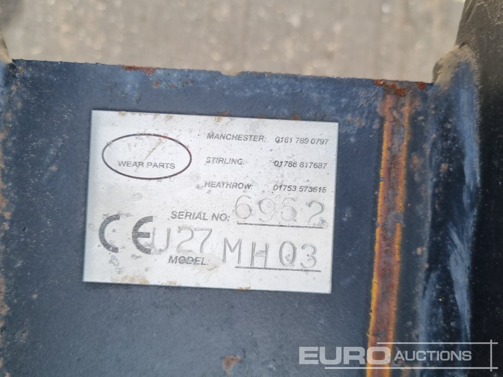 Snelwissel MIM Single Lock QH 35mm Pin to suit Mini Excavator (5 of): afbeelding 27 Snelwissel MIM Single Lock QH 35mm Pin to suit Mini Excavator (5 of): afbeelding 27