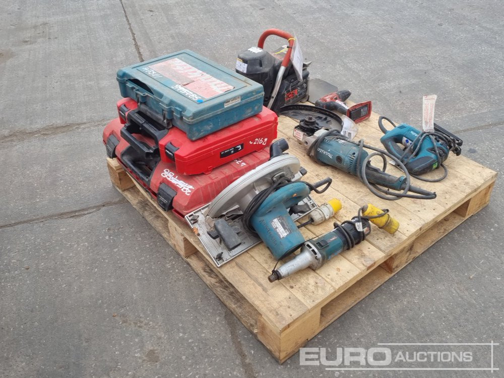 Makita 110Volt Drill, 110Volt Die Grinder, 110Volt 9" Grinder, 110Volt Rip Saw, 110Volt Jig Saw, Petrol Chainsaw Body, Hilti Battery Metal Construction Driver, Hilti 110 Volt Hammer Drill, Hilti Batte - Bouwmaterieel: afbeelding 4 Makita 110Volt Drill, 110Volt Die Grinder, 110Volt 9" Grinder, 110Volt Rip Saw, 110Volt Jig Saw, Petrol Chainsaw Body, Hilti Battery Metal Construction Driver, Hilti 110 Volt Hammer Drill, Hilti Batte - Bouwmaterieel: afbeelding 4