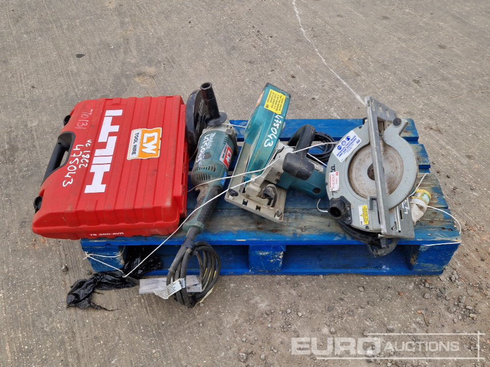Makkta 110Volt Circular Saw (2 of), Makita GA9020 110Volt Angle Grinder, Hilti TE 300 110Volt Hammer Drill - Bouwmaterieel: afbeelding 2 Makkta 110Volt Circular Saw (2 of), Makita GA9020 110Volt Angle Grinder, Hilti TE 300 110Volt Hammer Drill - Bouwmaterieel: afbeelding 2
