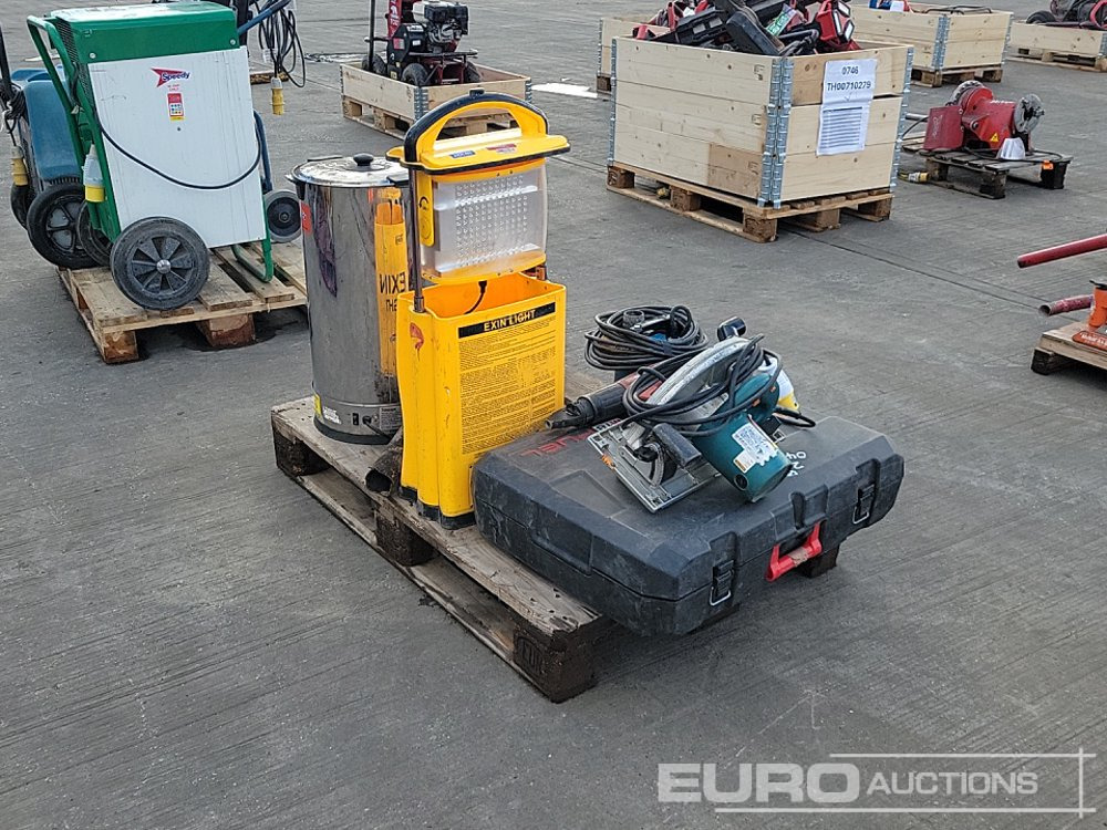 Milwaukee Battery Mag Drill, 110Volt Makita Rip Saw, Petrol Leaf Blower, 110Volt Water Pump, 240Volt Water Boiler, Hilti Rivet Gun, 240Volt Portable LED Light - Bouwmaterieel: afbeelding 5 Milwaukee Battery Mag Drill, 110Volt Makita Rip Saw, Petrol Leaf Blower, 110Volt Water Pump, 240Volt Water Boiler, Hilti Rivet Gun, 240Volt Portable LED Light - Bouwmaterieel: afbeelding 5