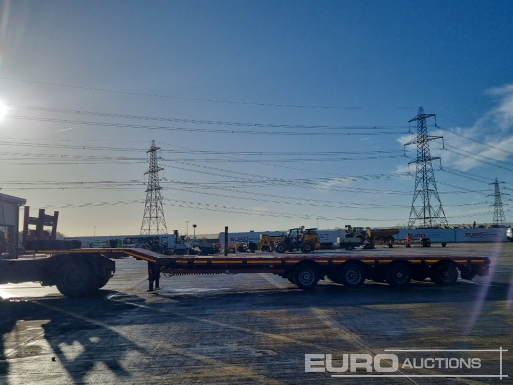 Nooteboom 4 Axle Extendable Low Loader Trailer, Twin Axle Rear Steer, Out Riggers - Vrachtwagen met open laadbak: afbeelding 2 Nooteboom 4 Axle Extendable Low Loader Trailer, Twin Axle Rear Steer, Out Riggers - Vrachtwagen met open laadbak: afbeelding 2