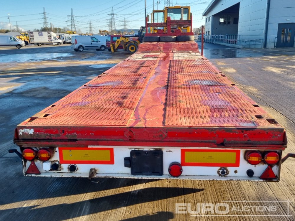 Nooteboom 4 Axle Extendable Low Loader Trailer, Twin Axle Rear Steer, Out Riggers - Vrachtwagen met open laadbak: afbeelding 4 Nooteboom 4 Axle Extendable Low Loader Trailer, Twin Axle Rear Steer, Out Riggers - Vrachtwagen met open laadbak: afbeelding 4