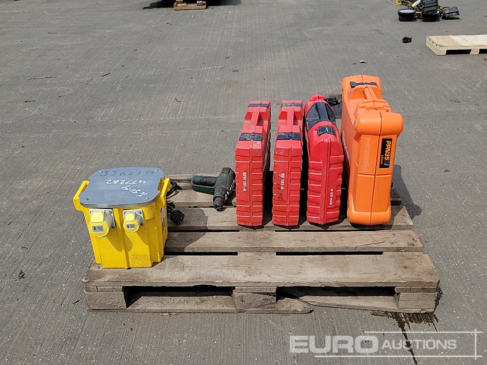 Paslode PPM35Ci Battery Nail Gun, Bosch 230Volt Heat Gun, Hilti Battery Drill (3 of), 110Volt Transformer - Bouwmaterieel: afbeelding 4 Paslode PPM35Ci Battery Nail Gun, Bosch 230Volt Heat Gun, Hilti Battery Drill (3 of), 110Volt Transformer - Bouwmaterieel: afbeelding 4