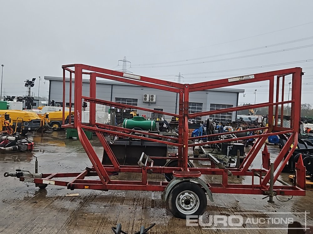 Pipe To Site Trailers Single Axle Cable Reel Trailer - Machinetransporter: afbeelding 2 Pipe To Site Trailers Single Axle Cable Reel Trailer - Machinetransporter: afbeelding 2