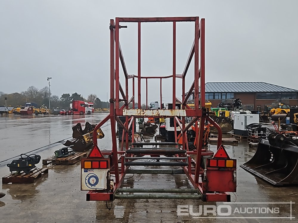 Pipe To Site Trailers Single Axle Cable Reel Trailer - Machinetransporter: afbeelding 4 Pipe To Site Trailers Single Axle Cable Reel Trailer - Machinetransporter: afbeelding 4