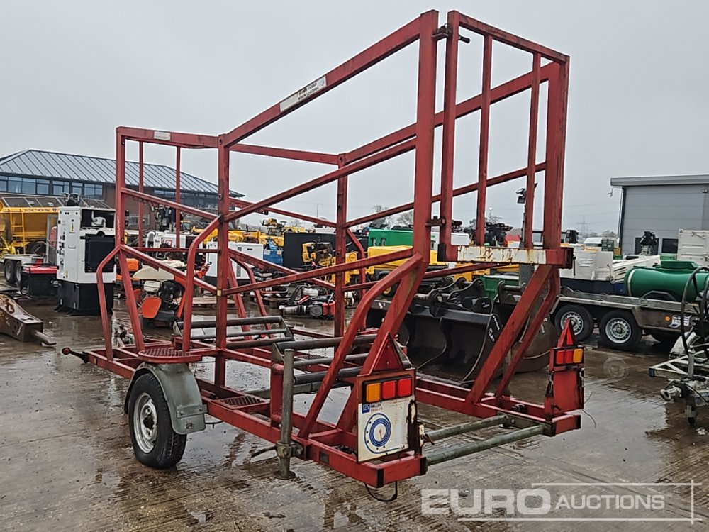 Pipe To Site Trailers Single Axle Cable Reel Trailer - Machinetransporter: afbeelding 3 Pipe To Site Trailers Single Axle Cable Reel Trailer - Machinetransporter: afbeelding 3