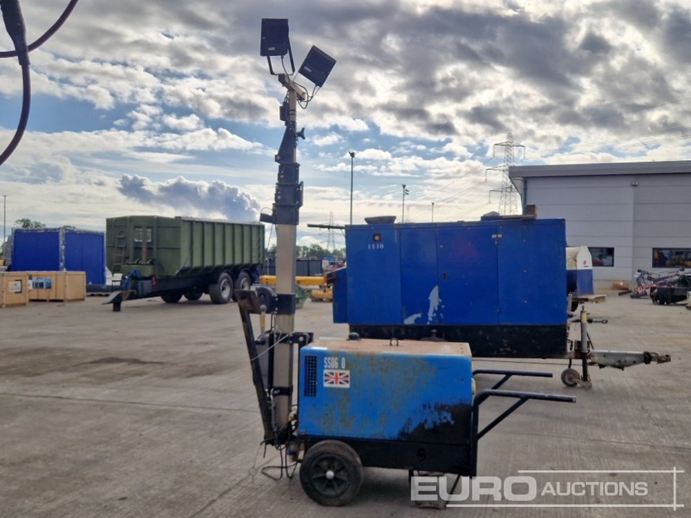 Portable LED Lighting Tower, Diesel Engine - Lichtmast: afbeelding 2 Portable LED Lighting Tower, Diesel Engine - Lichtmast: afbeelding 2