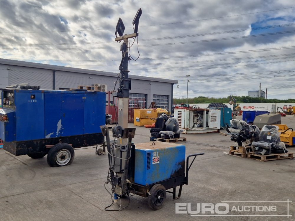 Portable LED Lighting Tower, Diesel Engine - Lichtmast: afbeelding 1 Portable LED Lighting Tower, Diesel Engine - Lichtmast: afbeelding 1