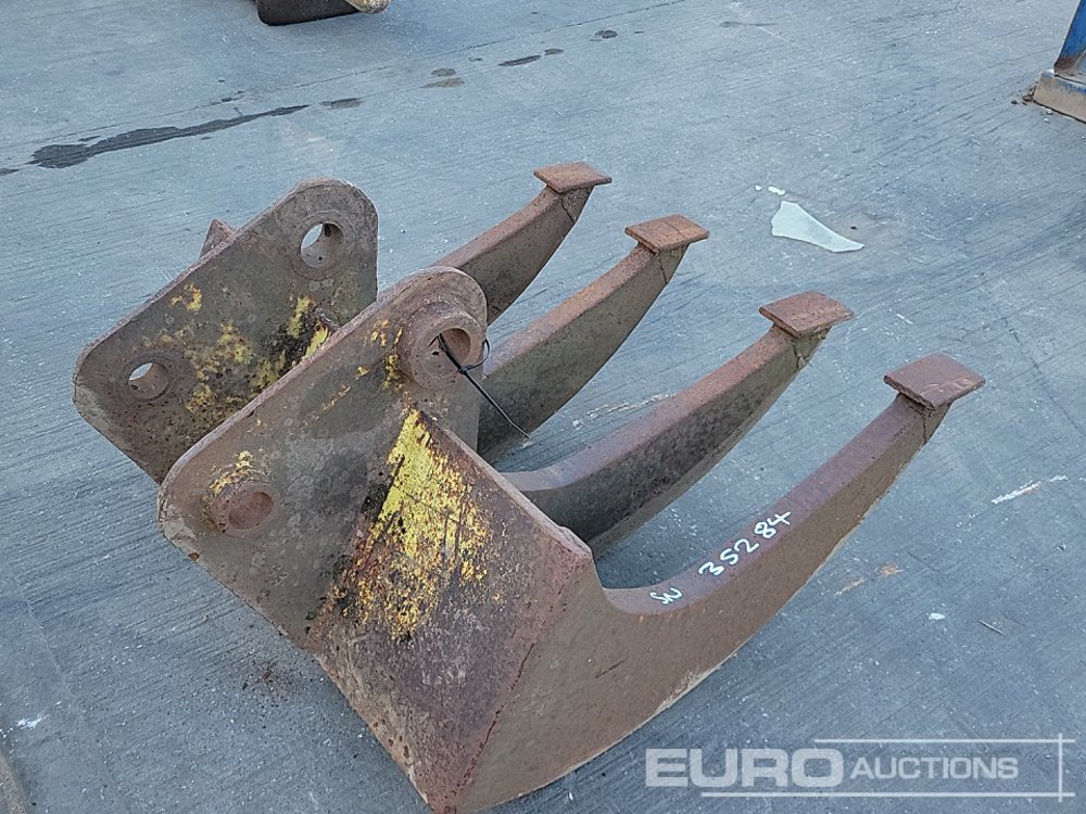 Rake 50-60mm Pin to suit 6-12 Ton Excavator - Bak: afbeelding 5 Rake 50-60mm Pin to suit 6-12 Ton Excavator - Bak: afbeelding 5