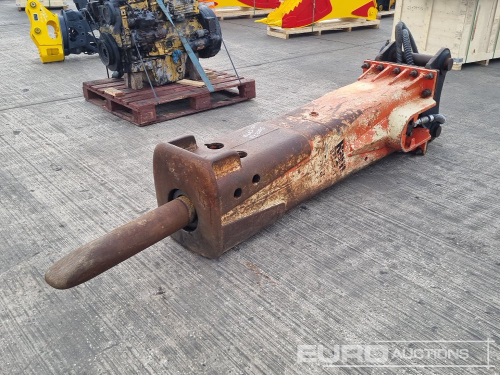 Rammer Hydraulic Breaker 80mm Pin to suit 20 Ton Excavator - Hydraulische hamer: afbeelding 1 Rammer Hydraulic Breaker 80mm Pin to suit 20 Ton Excavator - Hydraulische hamer: afbeelding 1