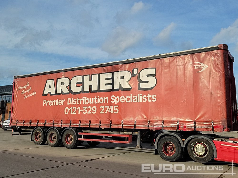 Schuifzeiloplegger Schmidtz Tri Axle Curtainsider Trailer: afbeelding 7